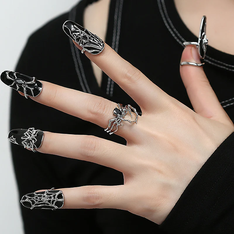 PUNK UNIQUE SPIDER RINGS
