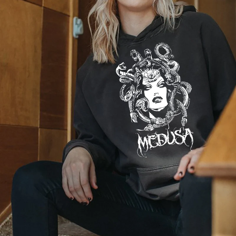 MEDUSA PRINTED PREMIUM HOODIE