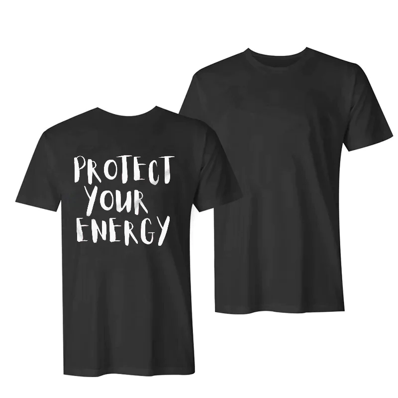 PROTECT YOUR ENERGY PRINT WOMEN'S T-SHIRT